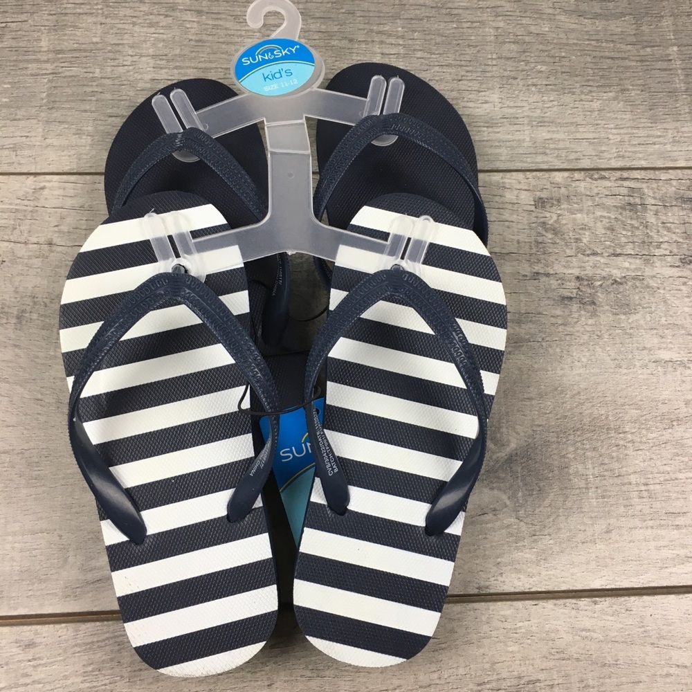 SUN & SKY KIDS 2 pack flip flop size 11/12 Toddler